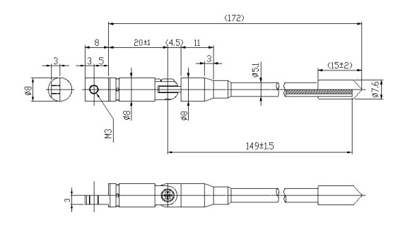 UHF Antenna (300~3000MHz)-1D