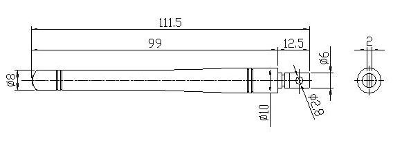 UHF Antenna (300~3000MHz)-3D