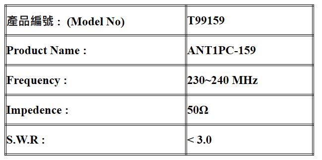 VHF Antenna-3DD